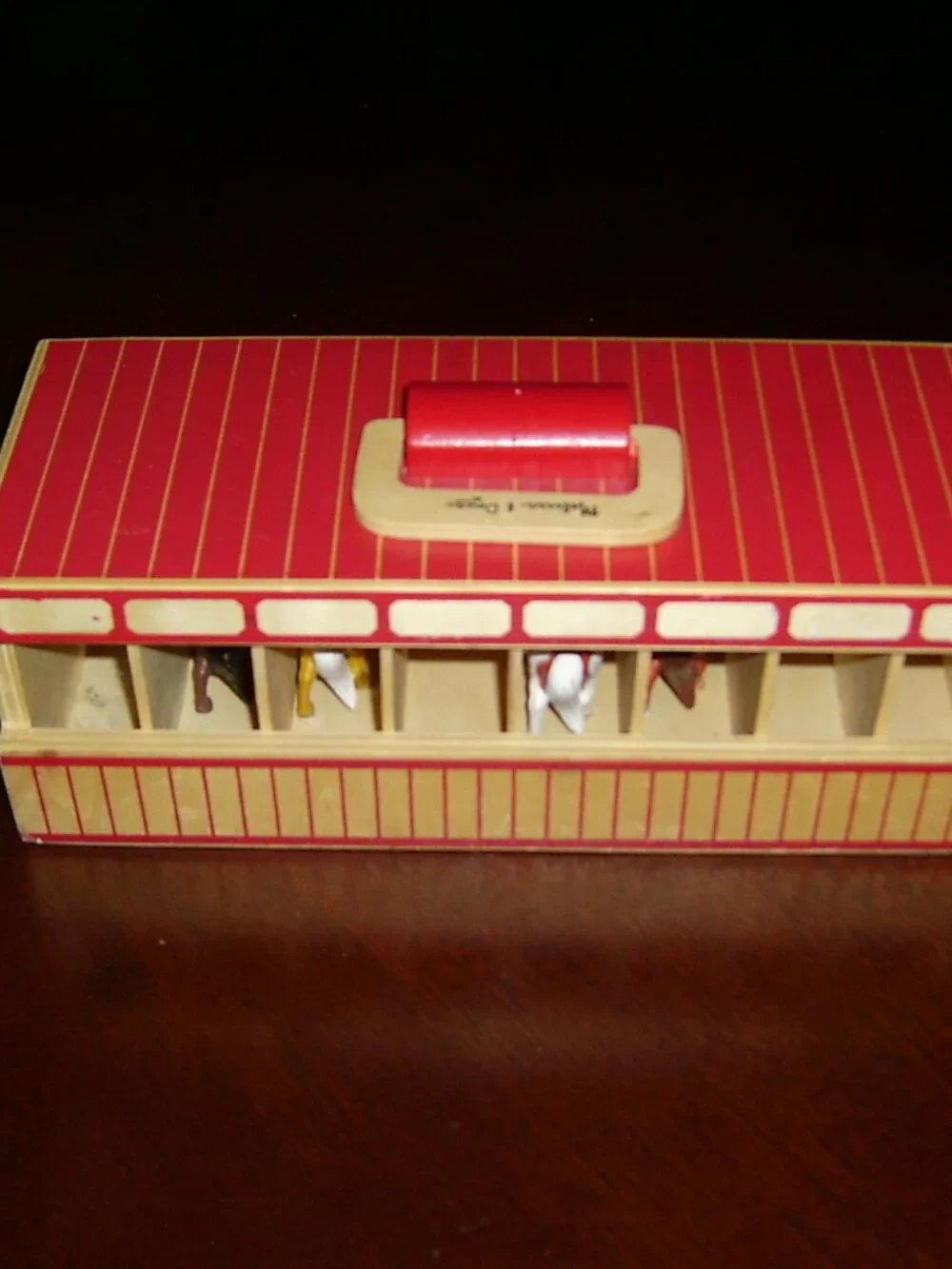 Melissa & Doug Take Along Show Horse Stable Play Set - 3744, 4 Horses